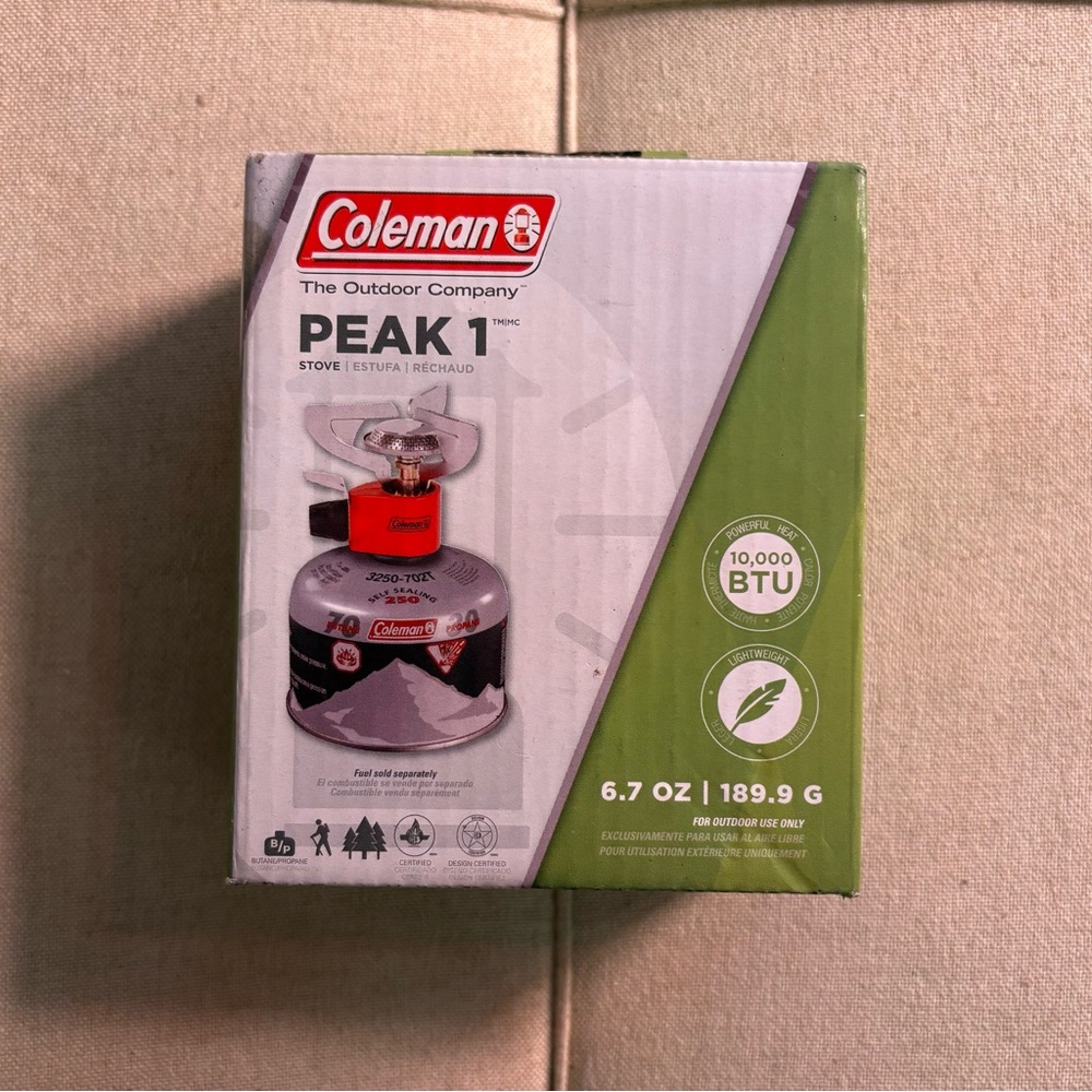 Coleman Camping Stove- NWOT